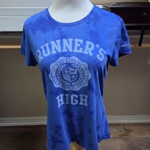 Nike Blue Runner's High T-Shirt